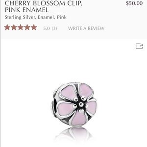 Pandora Cherry Blossom Clip